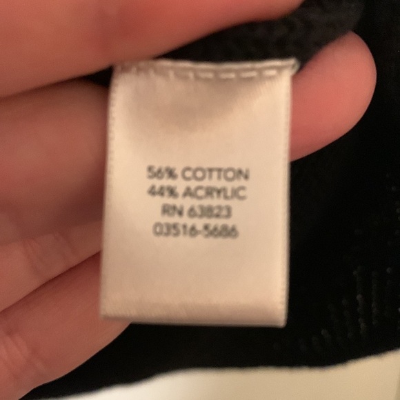 NWT Christoper & Banks Black Pull Over Sweater. Size medium - Picture 5 of 5